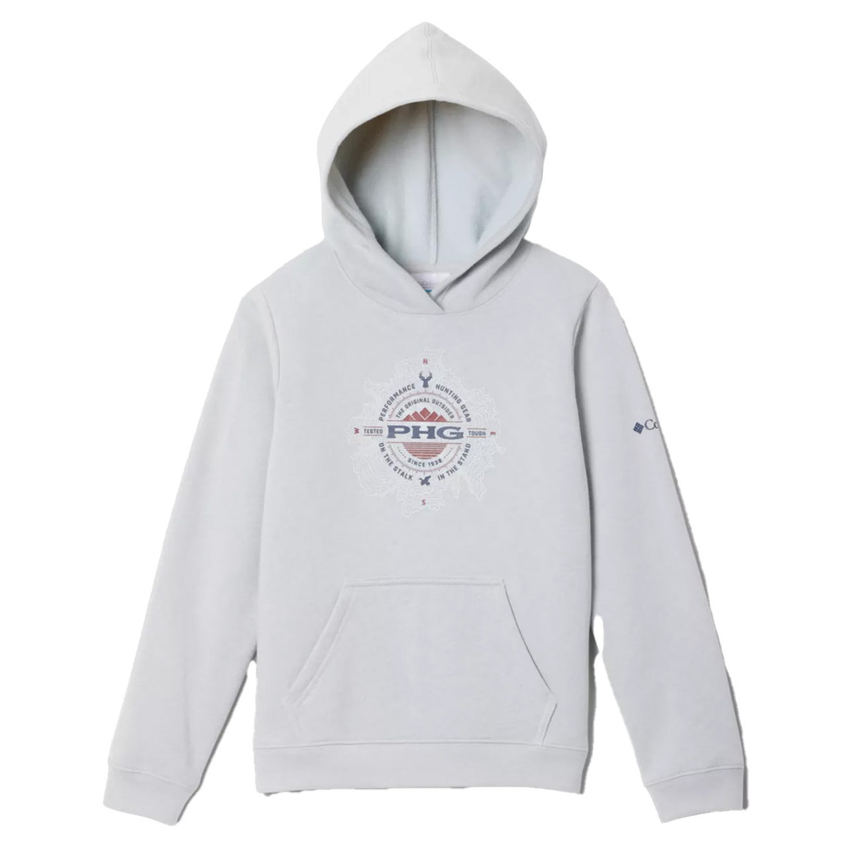 Columbia Youth PHG Top Hunt Hoodie image in Cool Grey