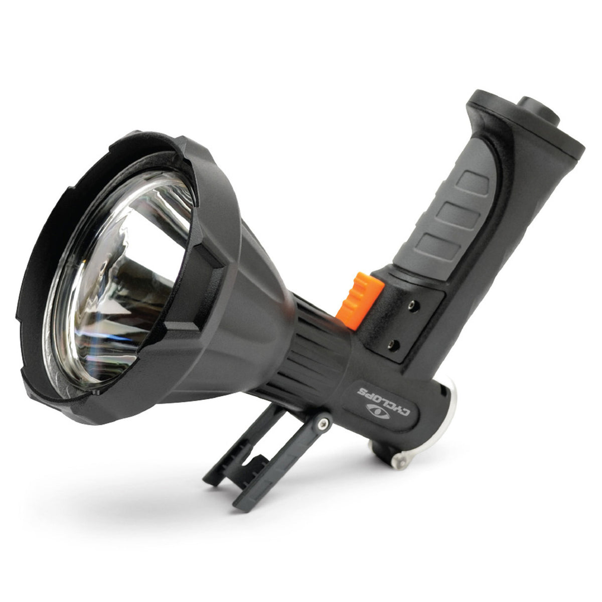Upside down image of the Cyclops RS 1600 Lumen Rechargeable Spotlight.