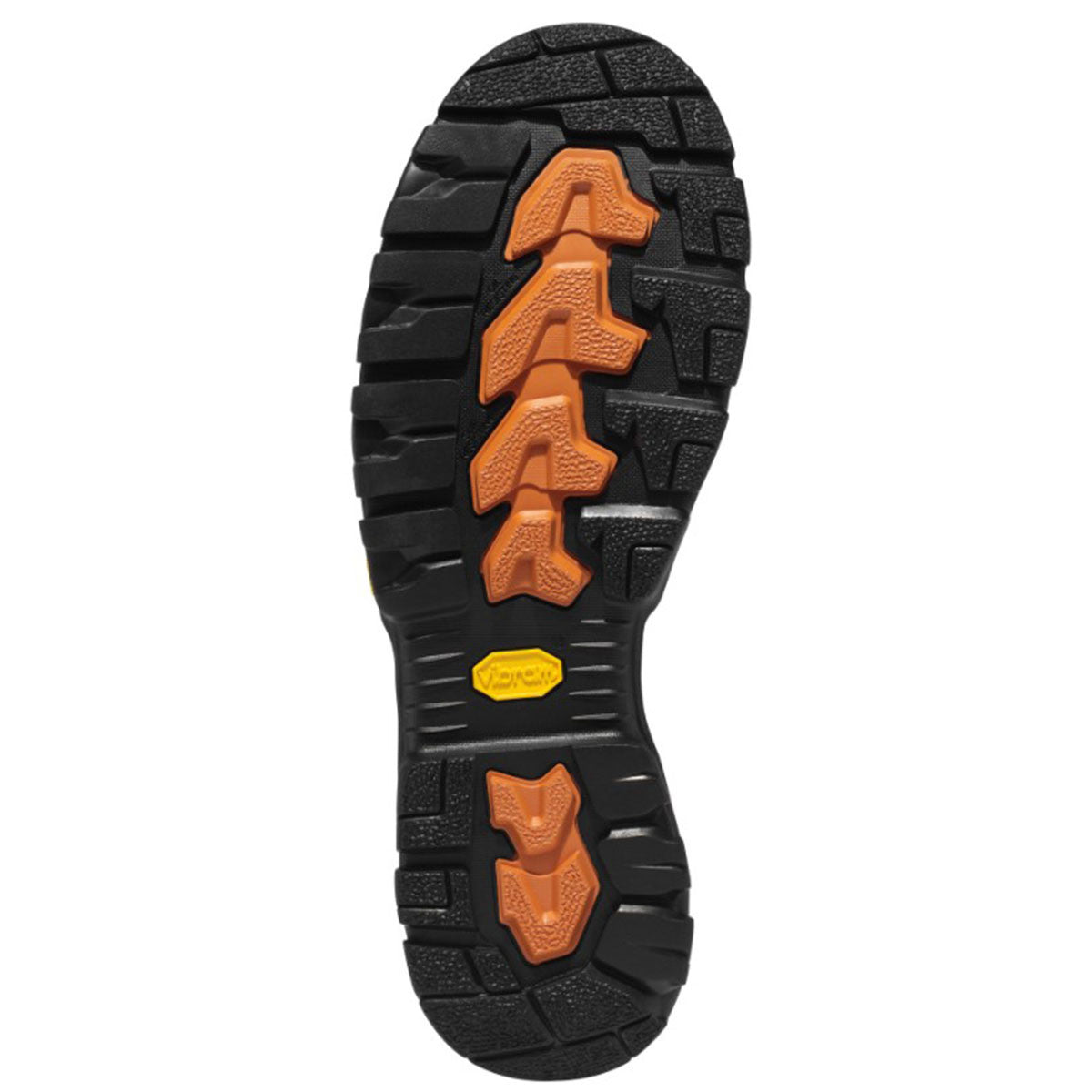 Danner Vicious 4.5" Brown/Orange Lace Up Boots Bottom Image