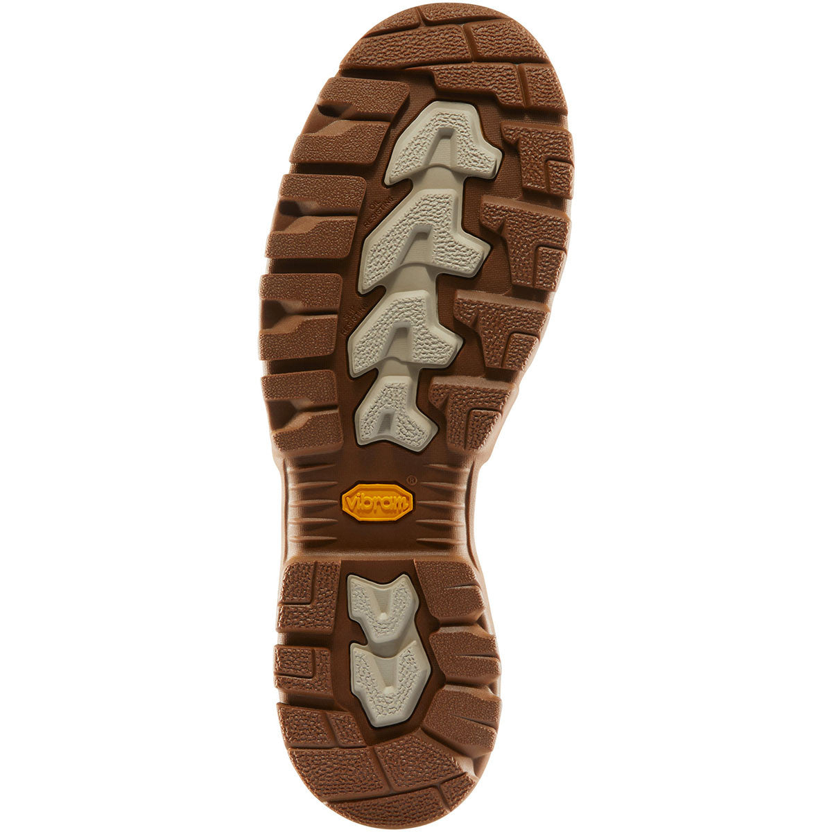 Danner Vicious 4.5" Work Boot Bottom Image in Tan/Black