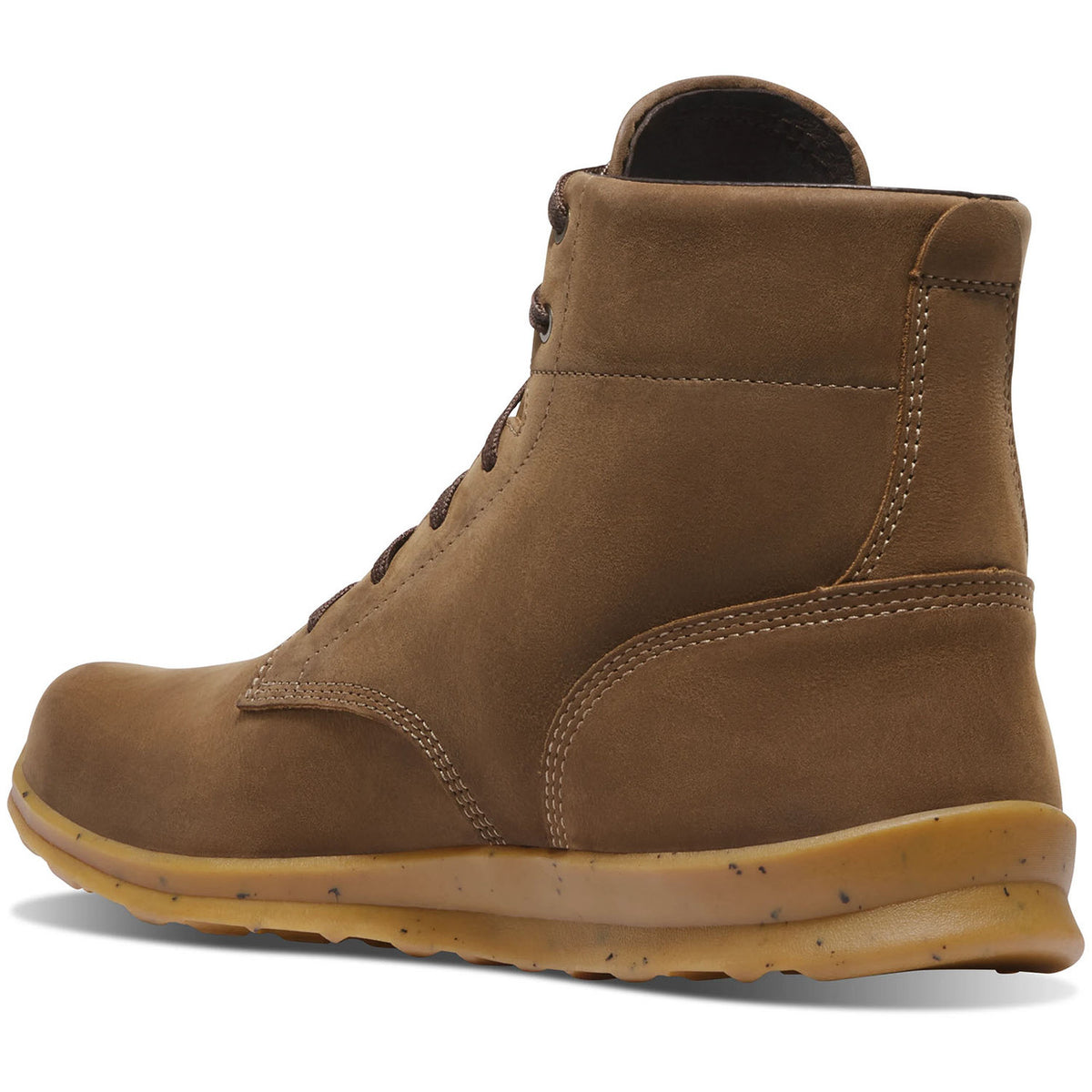 Tilted image of the Danner Forest 5" Shoe, Chocolate.
