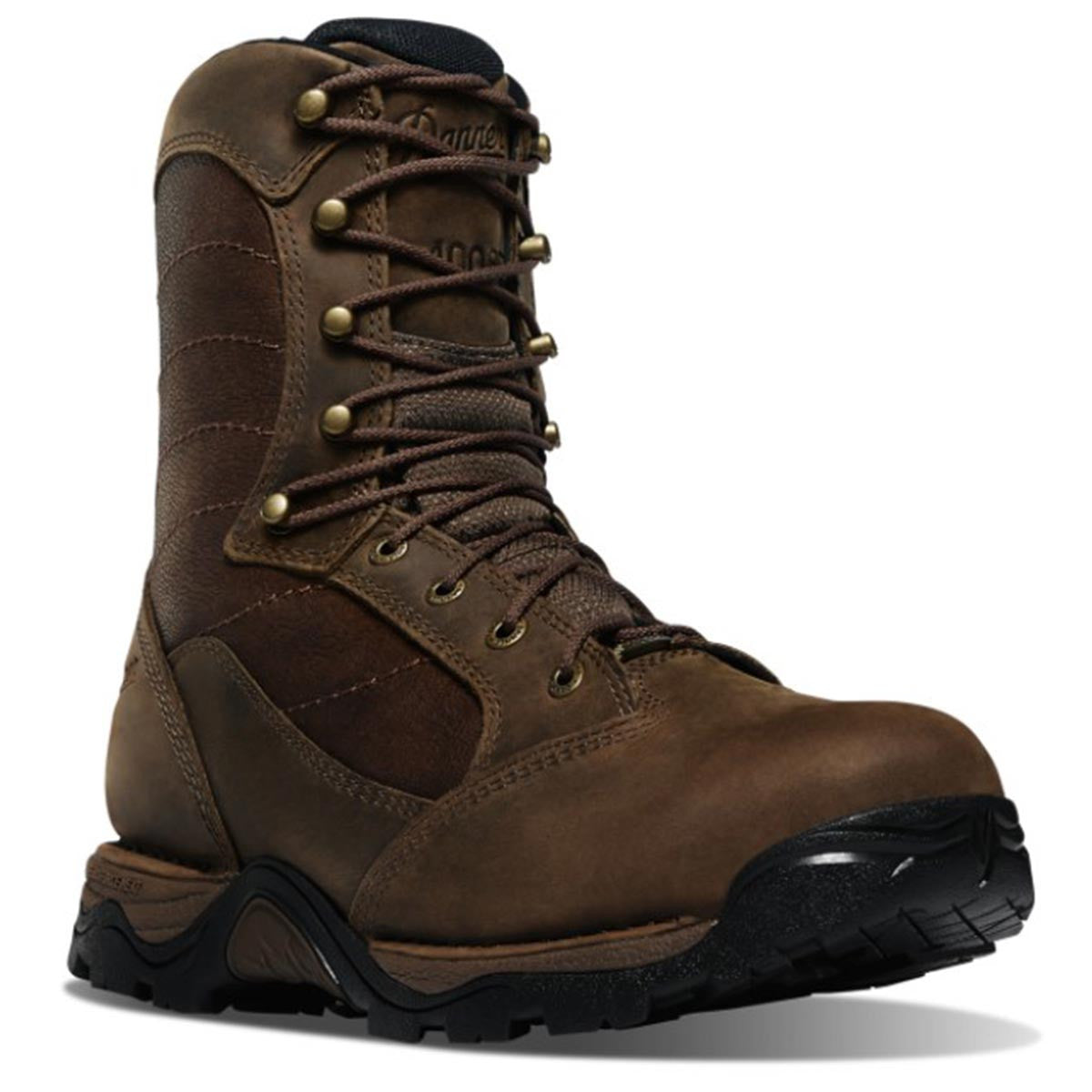 Danner Pronghorn 8" Brown All-Leather 400G Boot Front Image
