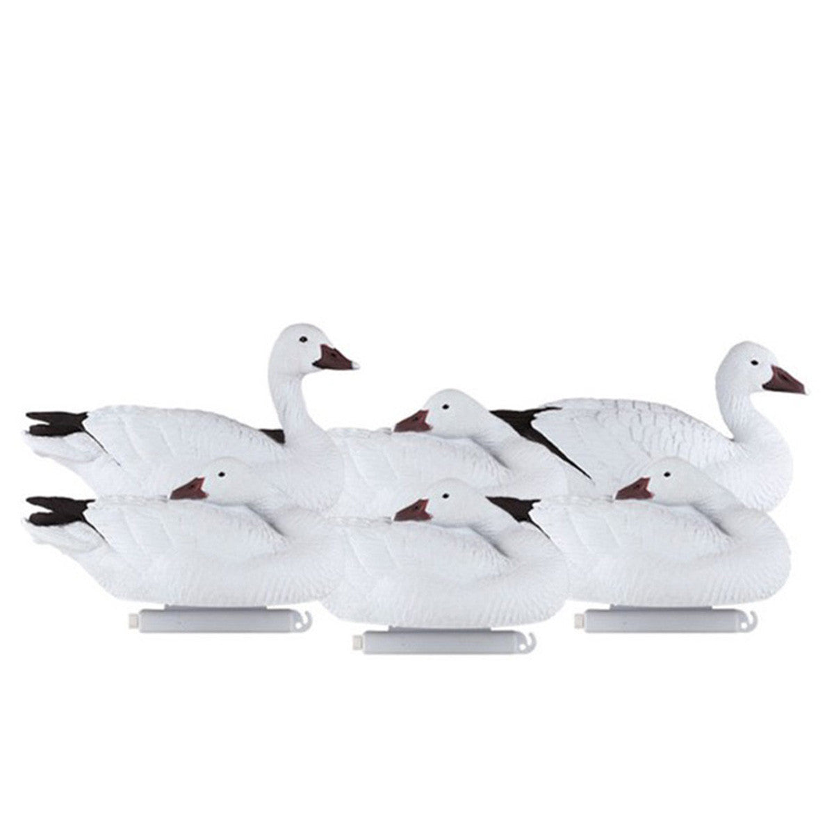 Dakota Decoys X-Treme Snow Goose Floaters, 6 Pack Image