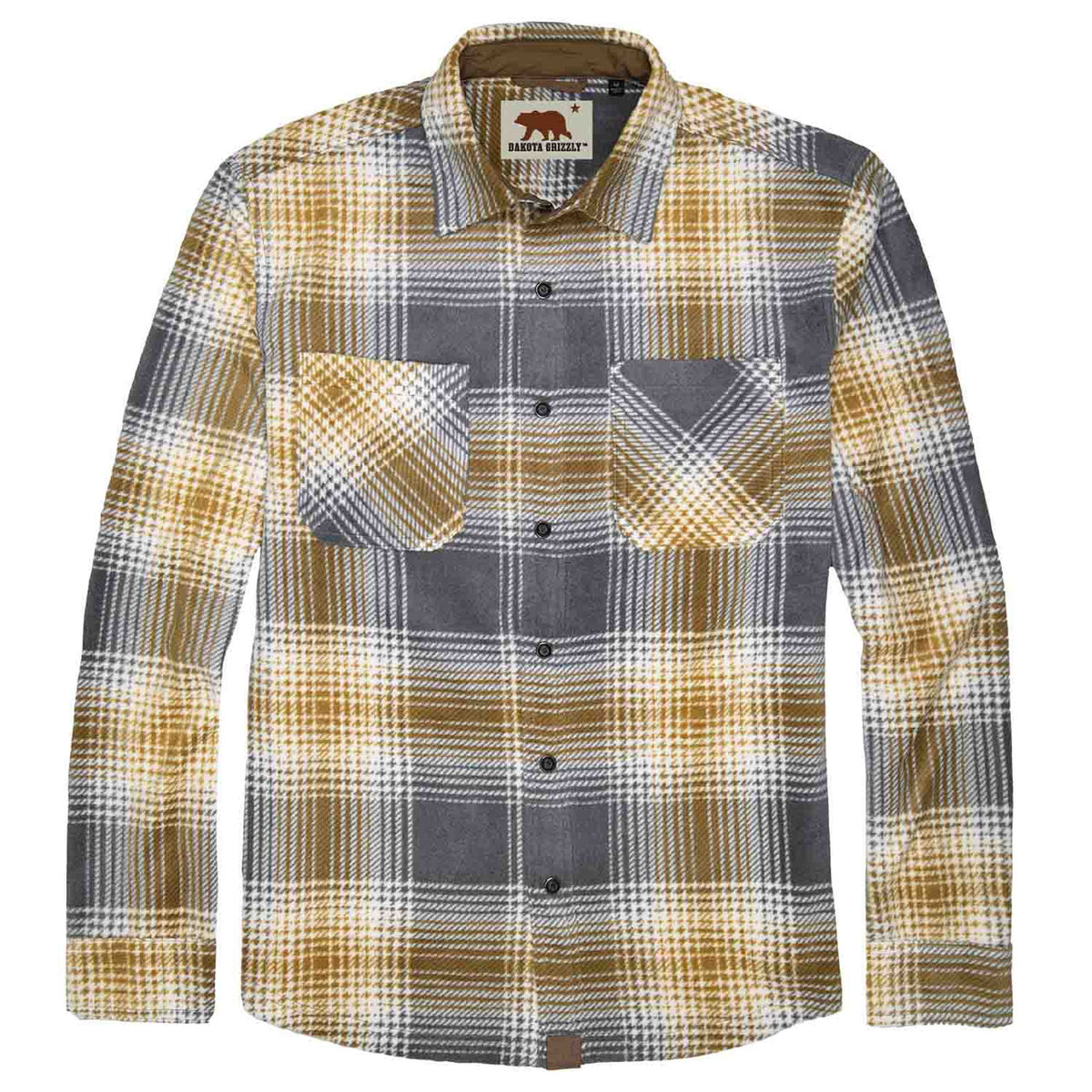 Dakota Grizzly Canyon Creek Blanket Plaid Flannel Shirt Image in Ore
