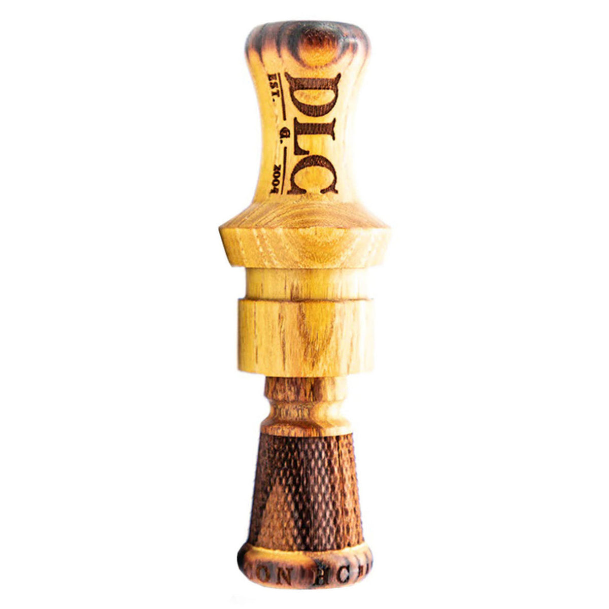 Duck Lander Calls Conartist Hand Cut Single Reed Duck Call Image in Hedge