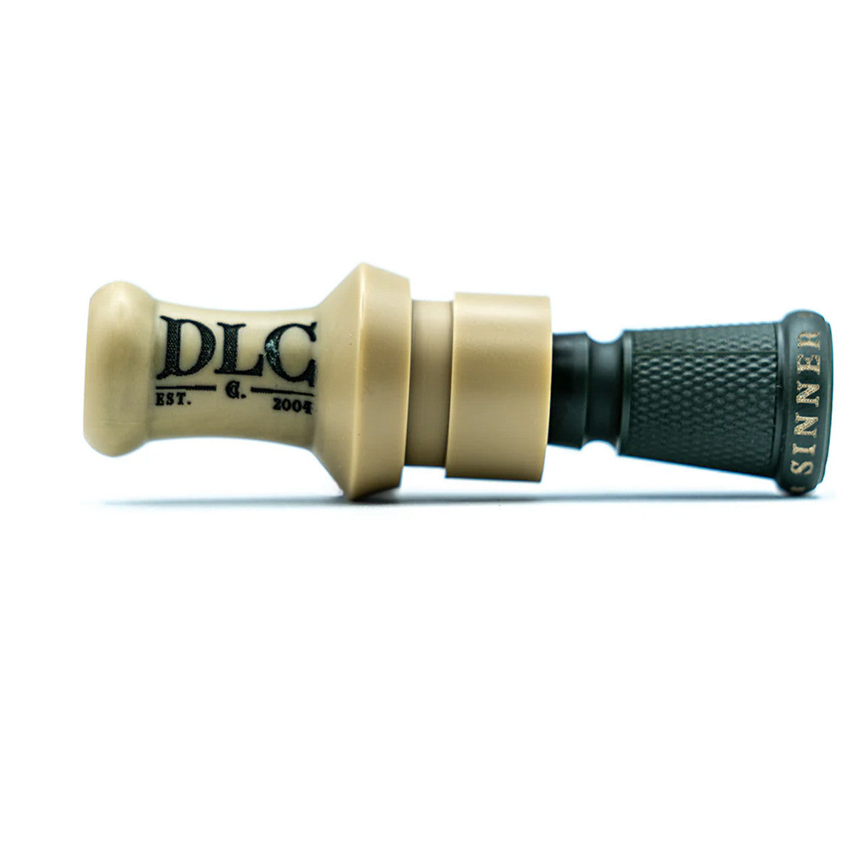 Ducklander Calls Sinner Duck Call - Tan-Green Hedge