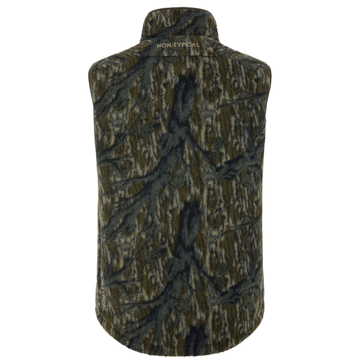 Back Image of the Drake Waterfowl Non-Typical Statix Sherpa Fleece Insulated Vest with Agion Active X2.