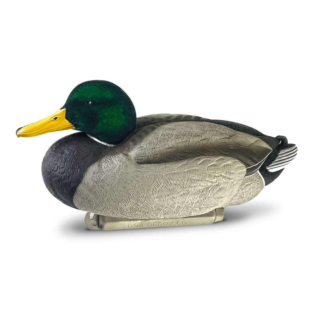 DOA Floating Mallard Duck Decoys with Flocked Drake Heads, 12 Pack Rester Drake Image