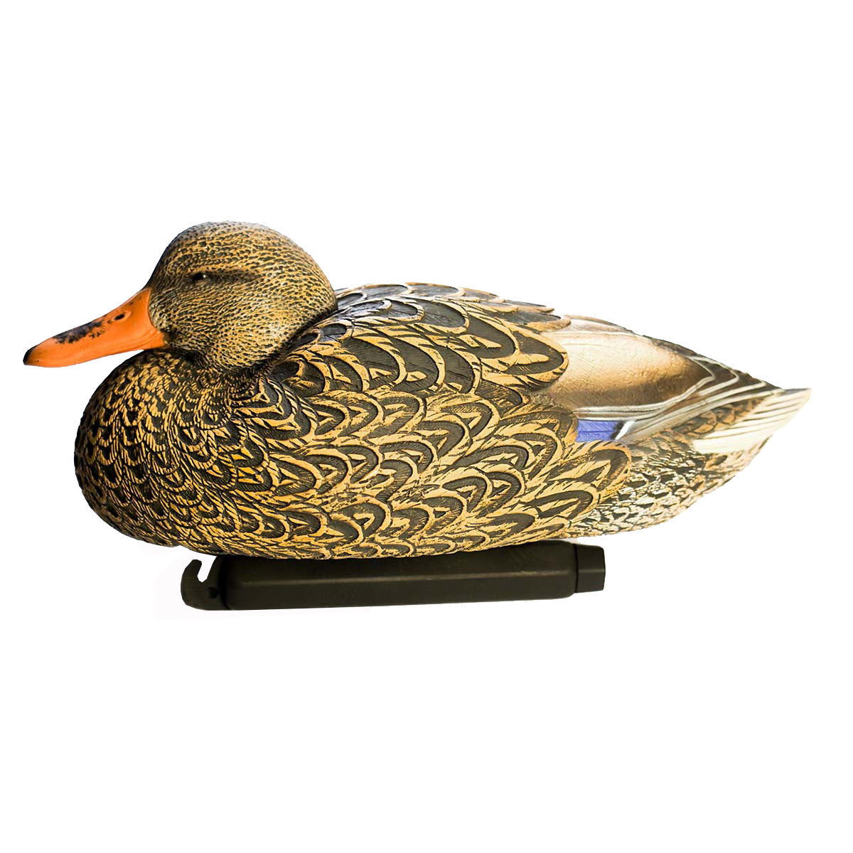 DOA Floating Mallard Duck Decoys with Flocked Drake Heads, 12 Pack Rester Hen Image