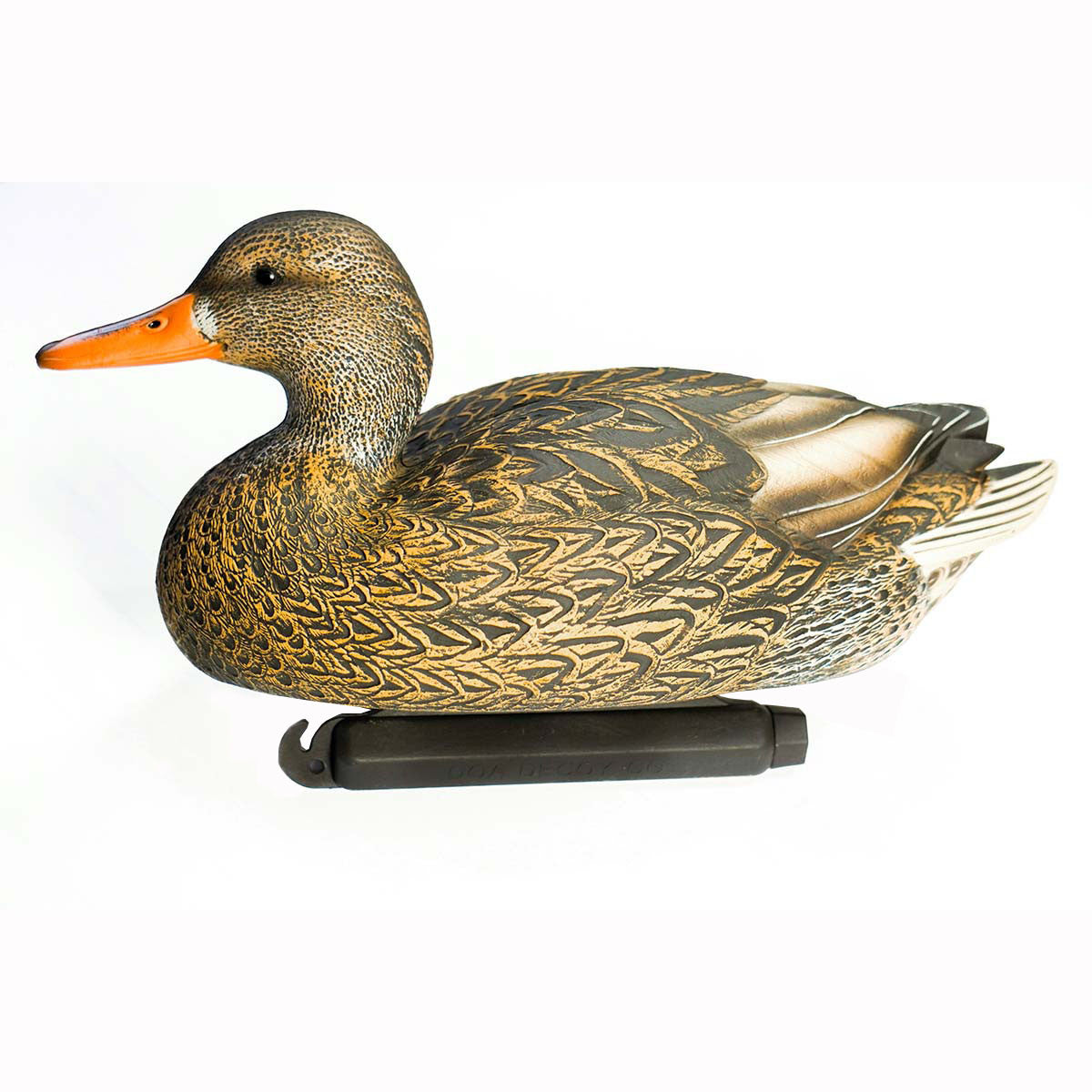 DOA Floating Mallard Duck Decoys with Flocked Drake Heads, 12 Pack Upright Hen Image