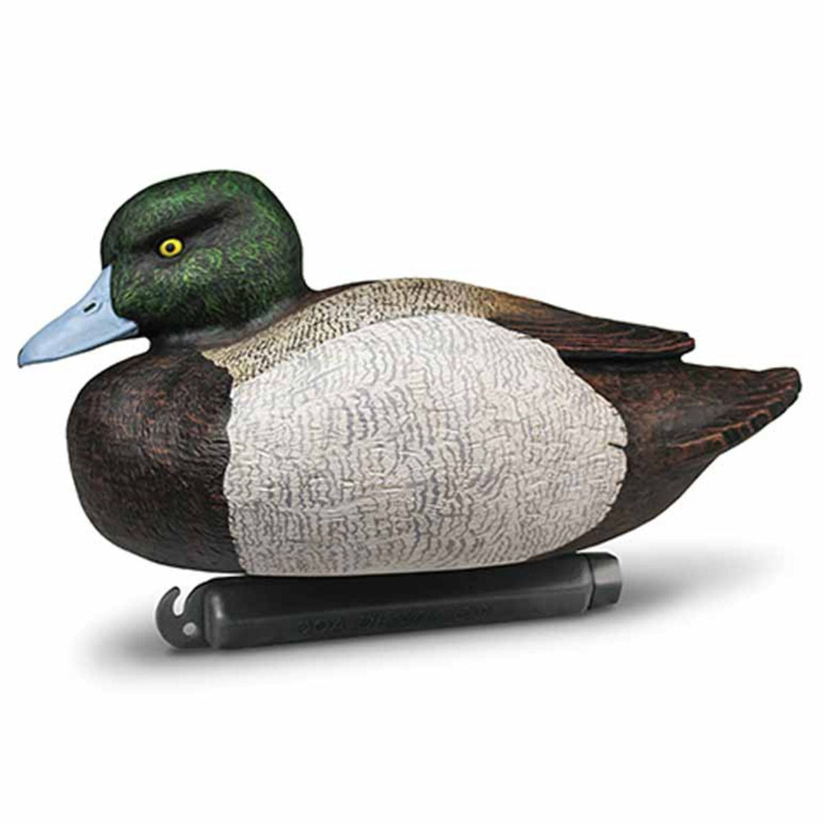 DOA Decoys Bluebill Foam Filled Floating Duck Decoy Resting Drake Image