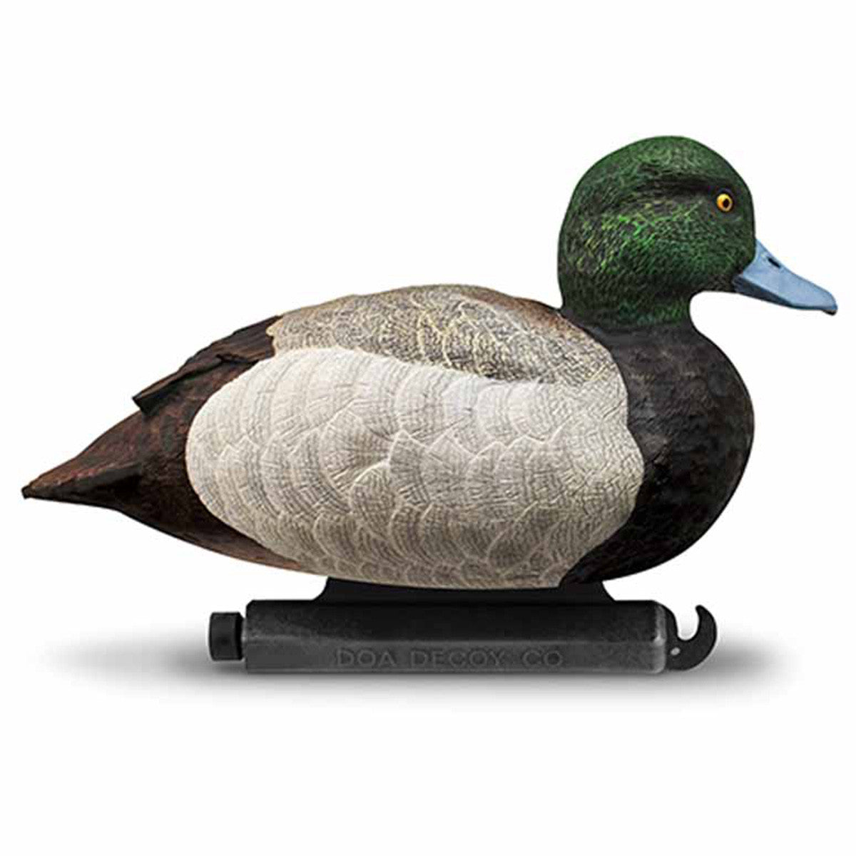 DOA Decoys Bluebill Foam Filled Floating Duck Decoy Upright Drake Image