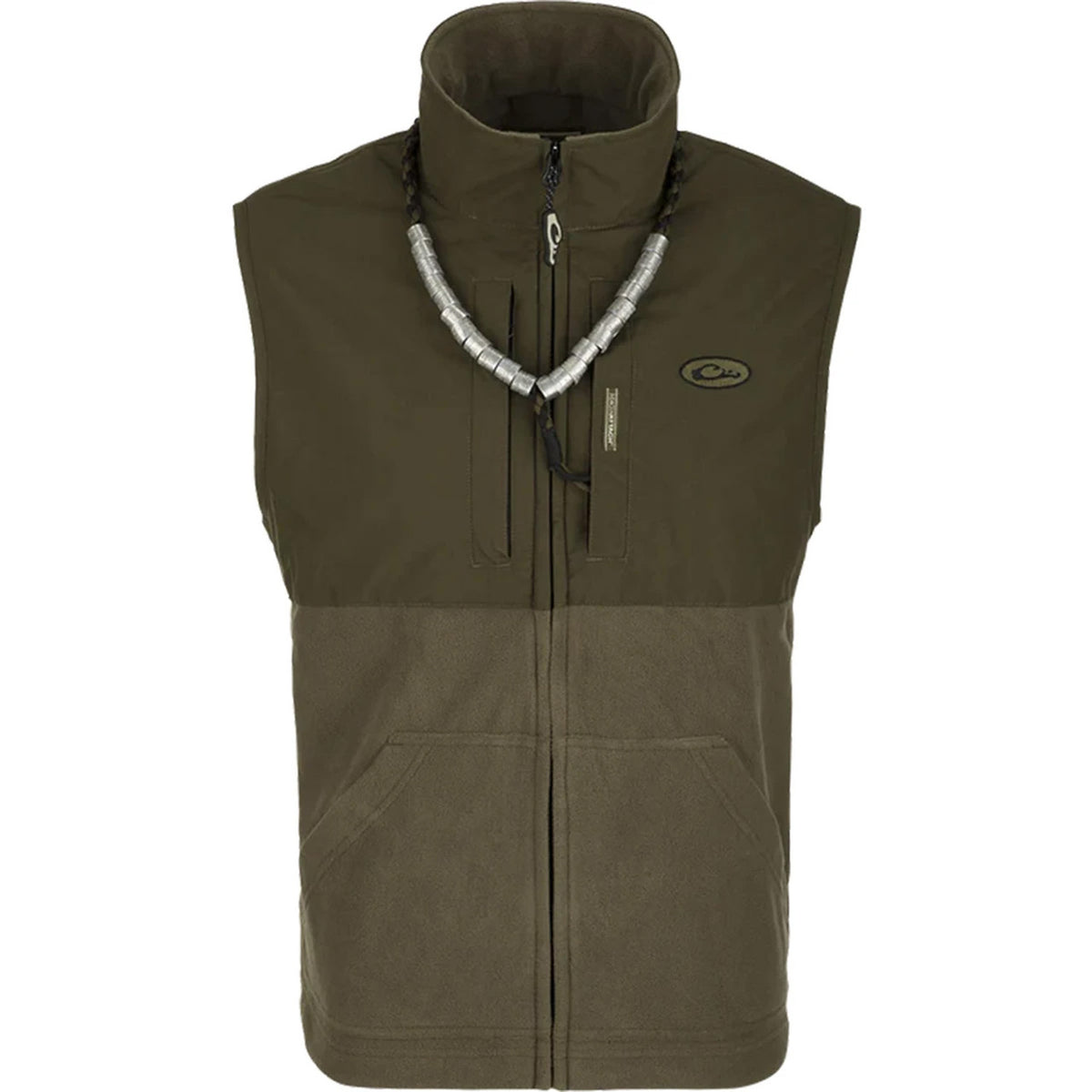 Image of the Drake Waterfowl MST Eqwader Vest in Green Timber