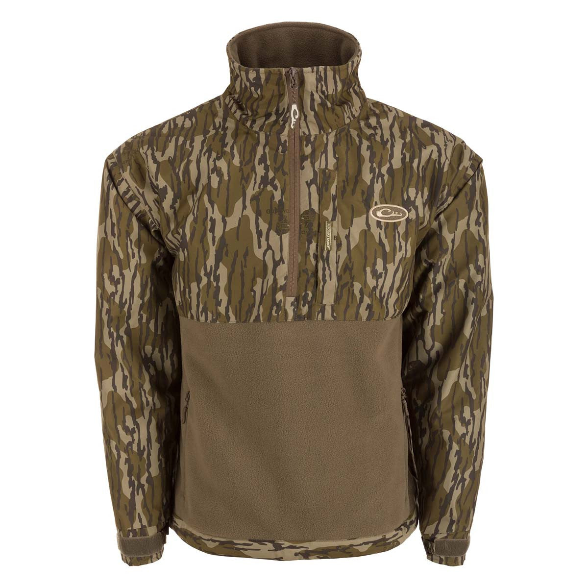 Drake Waterfowl MST Half Zip Refuge HyperShield Eqwader Jacket Image