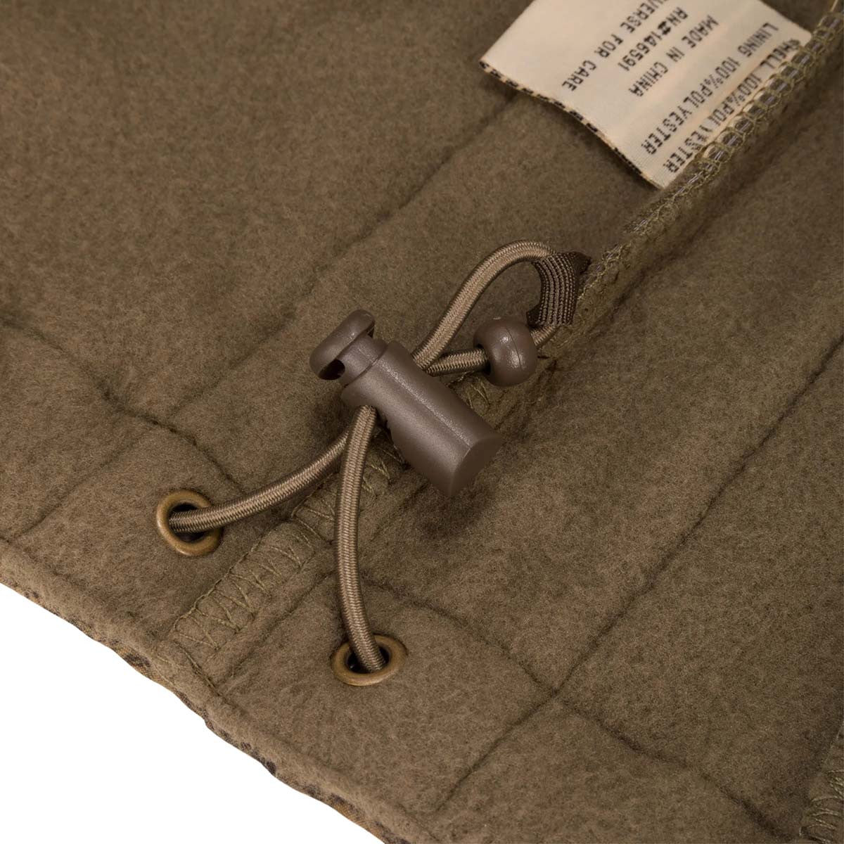 Drake Waterfowl MST Half Zip Refuge HyperShield Eqwader Jacket Cinch Cord Image