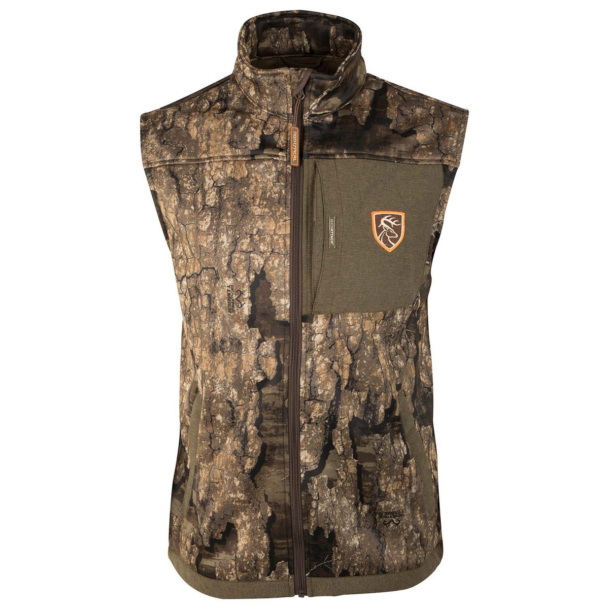 Drake Waterfowl MST Non-Typical Endurance Layering Vest Image in Realtree Timber