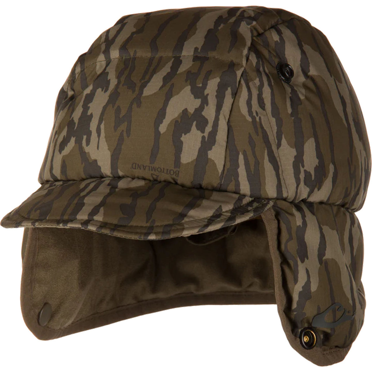 Image of the Drake LST Down Hat in Mossy Oak Original Bottomland