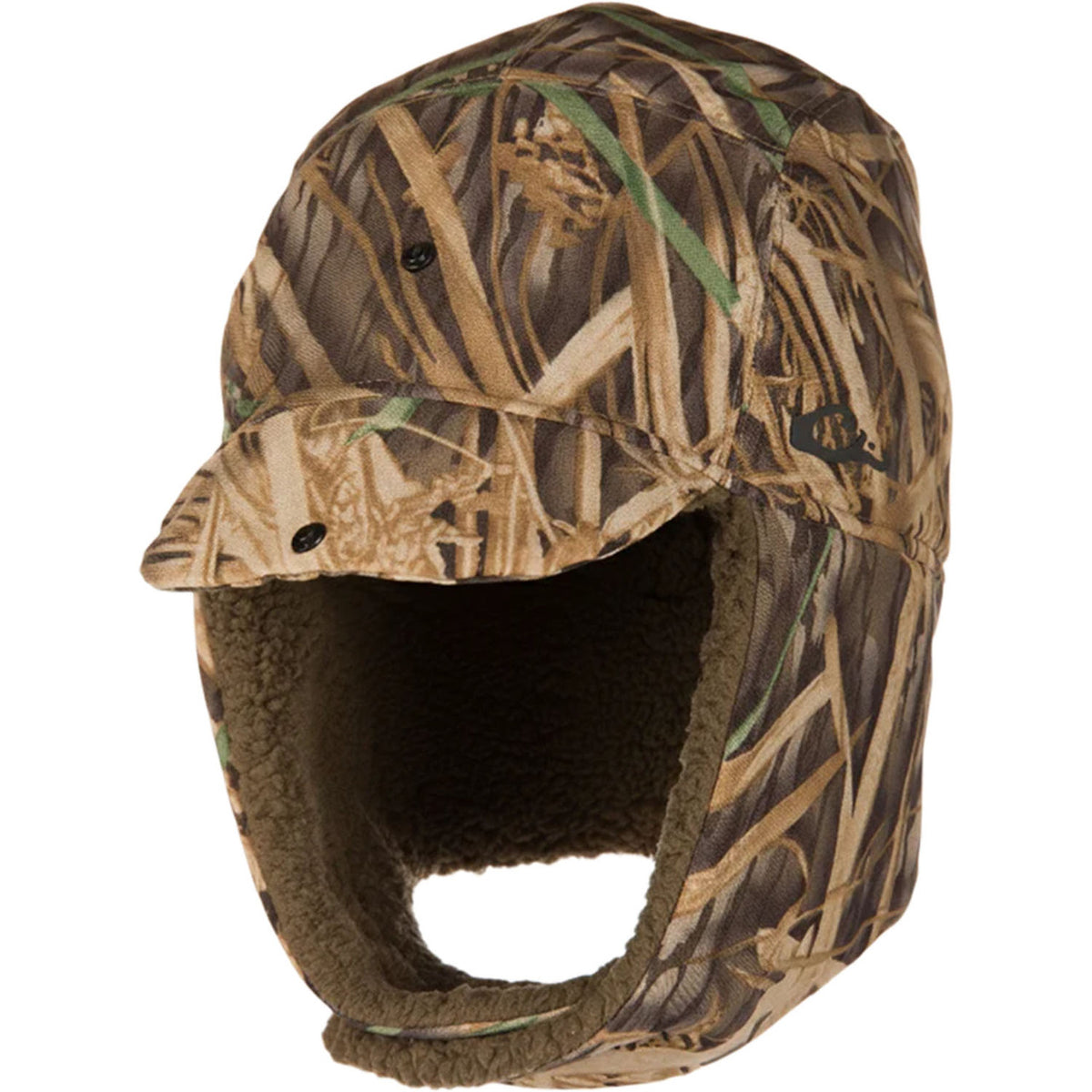 Image of the Drake BMF Bomber Hat with Primaloft in Mossy Oak Original Shadow Grass