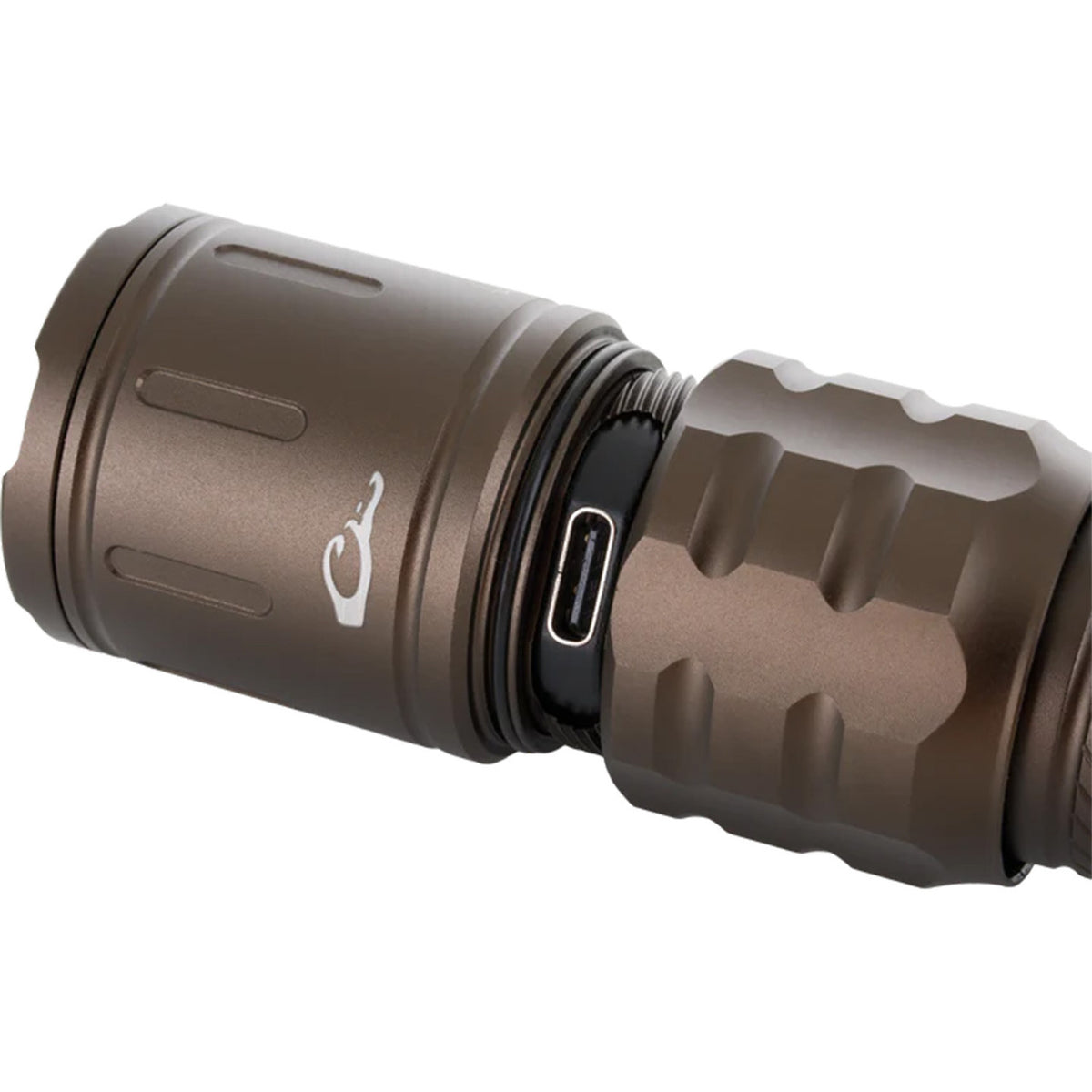 Drake logo image of the Drake EVO1000 Lumen Flashlight.