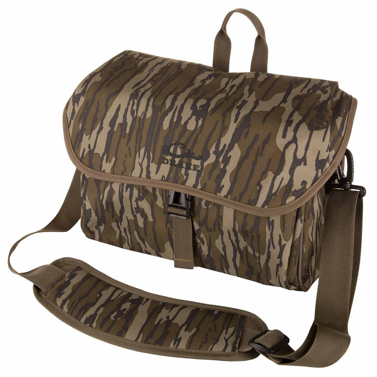 Image of the Drake Waterfowl Hardline Blind Bag in Mossy Oak Original Bottomland