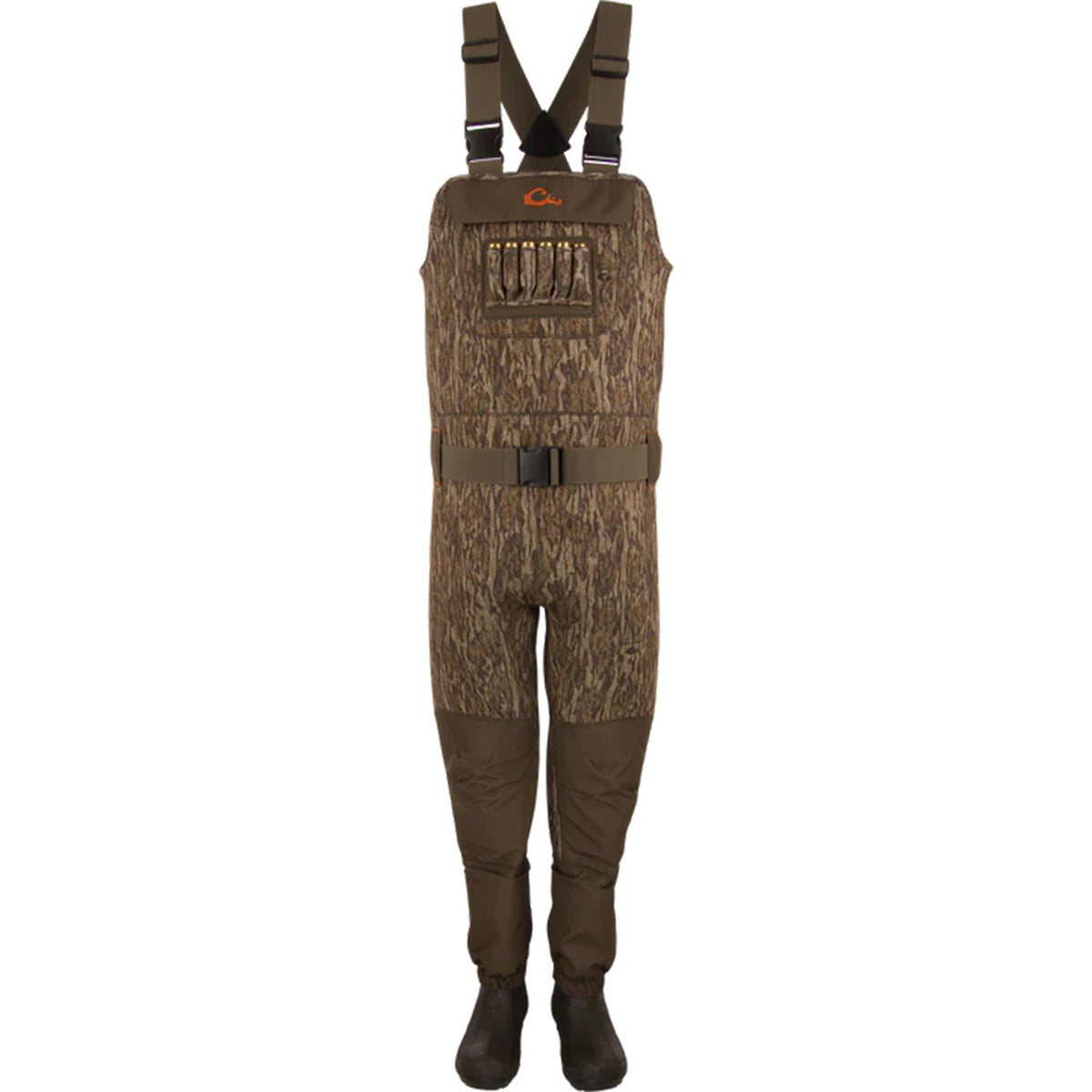 Image of the Drake Youth Neoprene Wader in Mossy Oak Bottomland