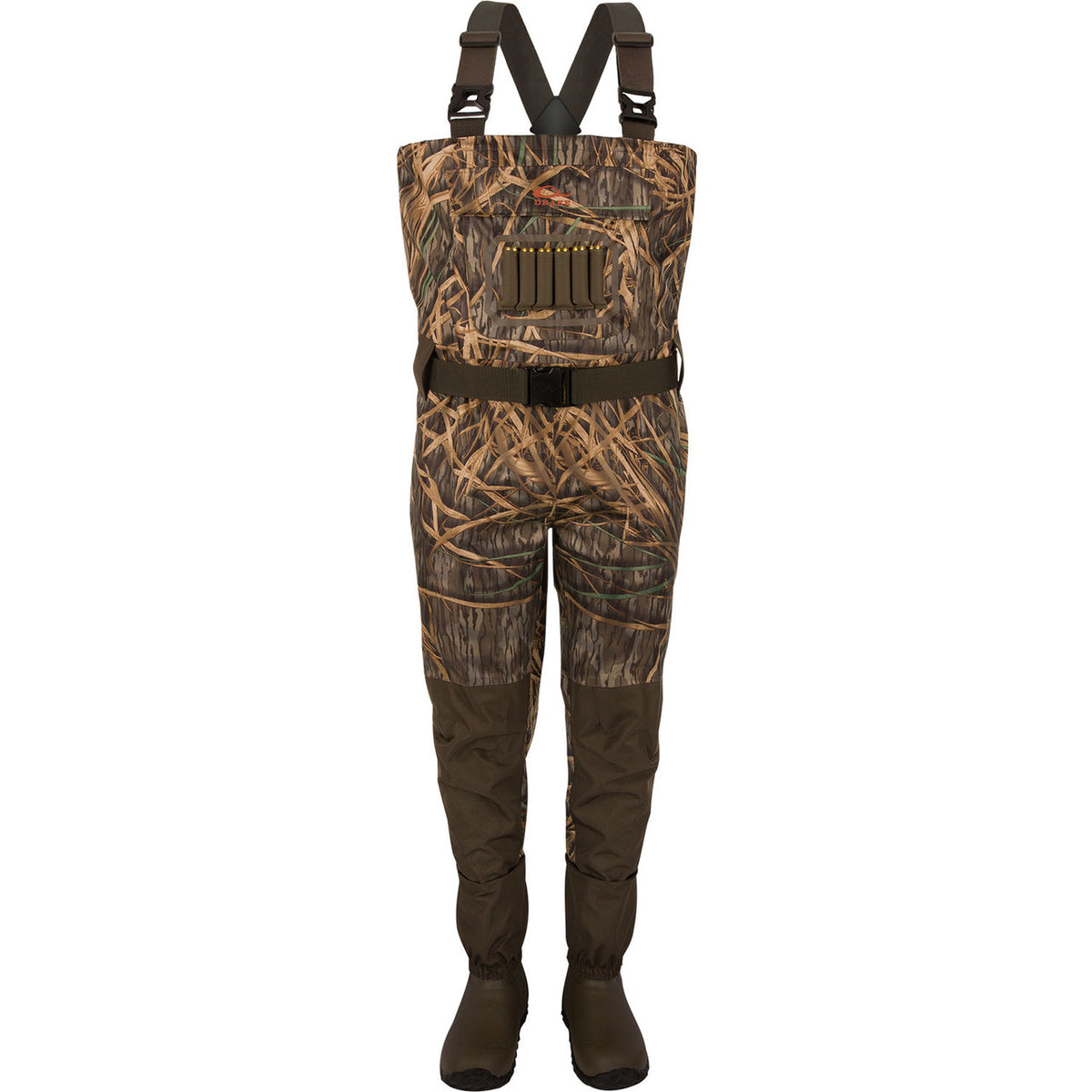 Drake Waterfowl Hardline Uninsulated Breathable Wader Image in Mossy Oak Original Shadow Grass