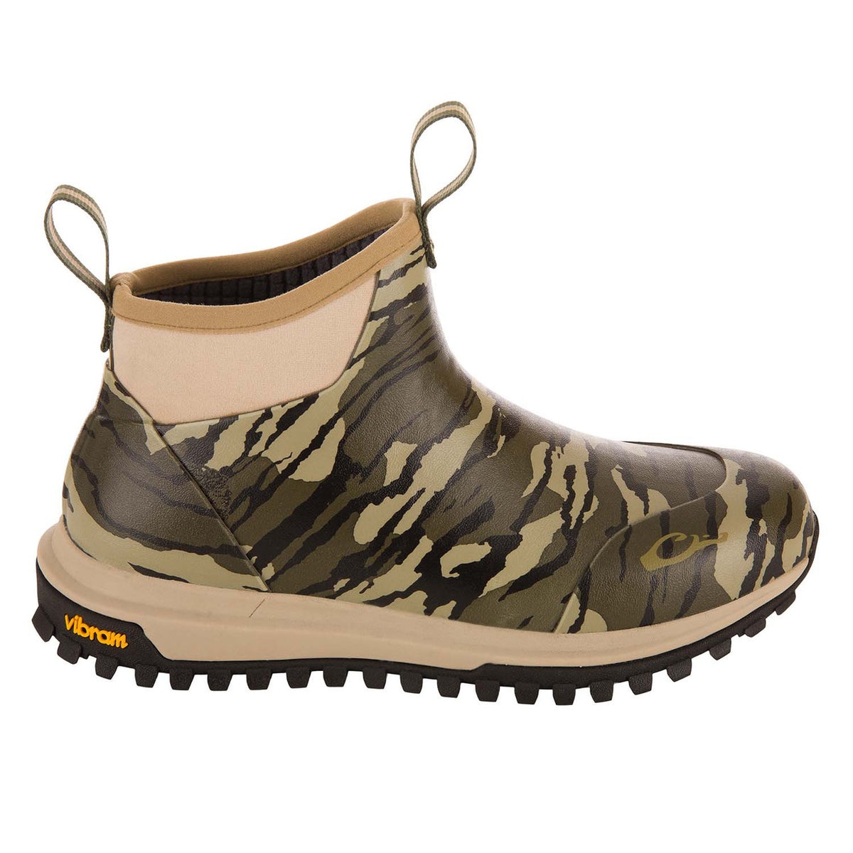 Right Side Image of the Drake Waterfowl Offroad Rubber Deck Boots.