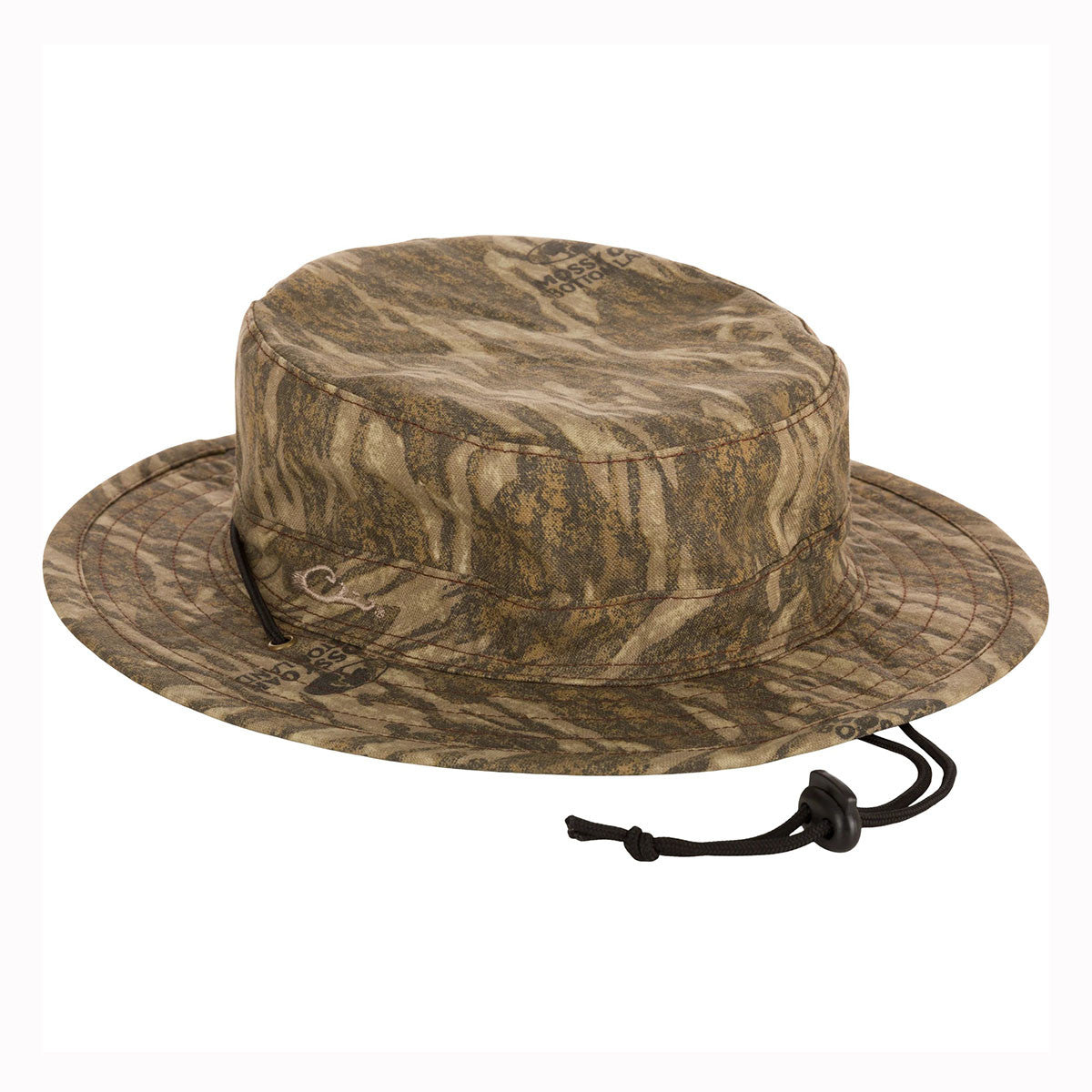 Drake Waterfowl Duk Boonie Hat Image in Mossy Oak Bottomland