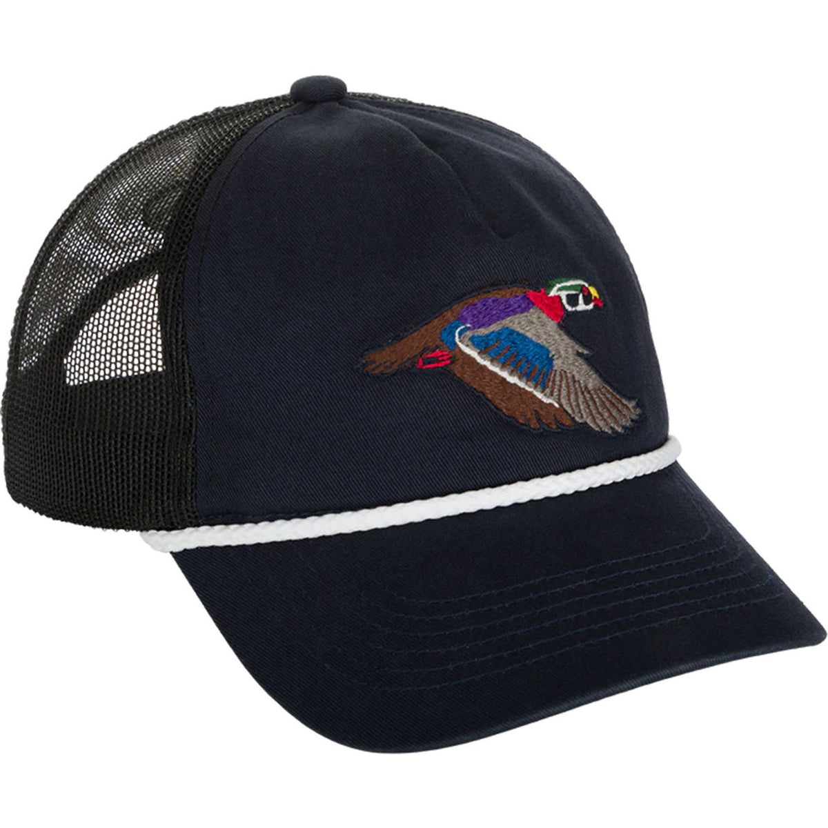 Drake Waterfowl Retro Duck Patch Cap Wood Duck Image