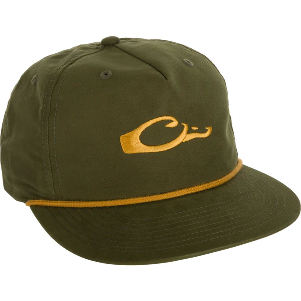Drake Logo Rope Cap image in  Loden-Gold