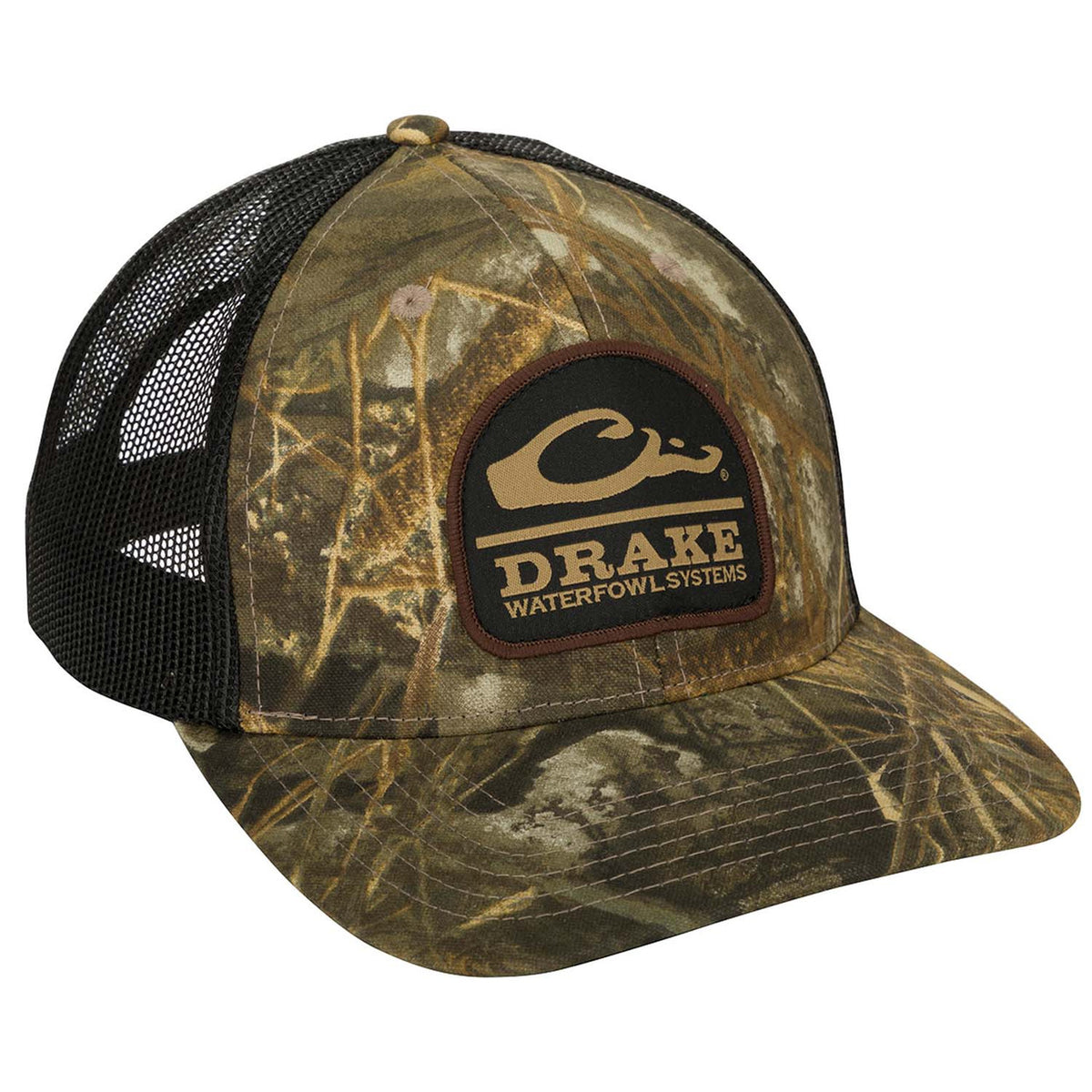 Drake Waterfowl Ranger Camo Mesh-Back Cap Image in Realtree Max 7