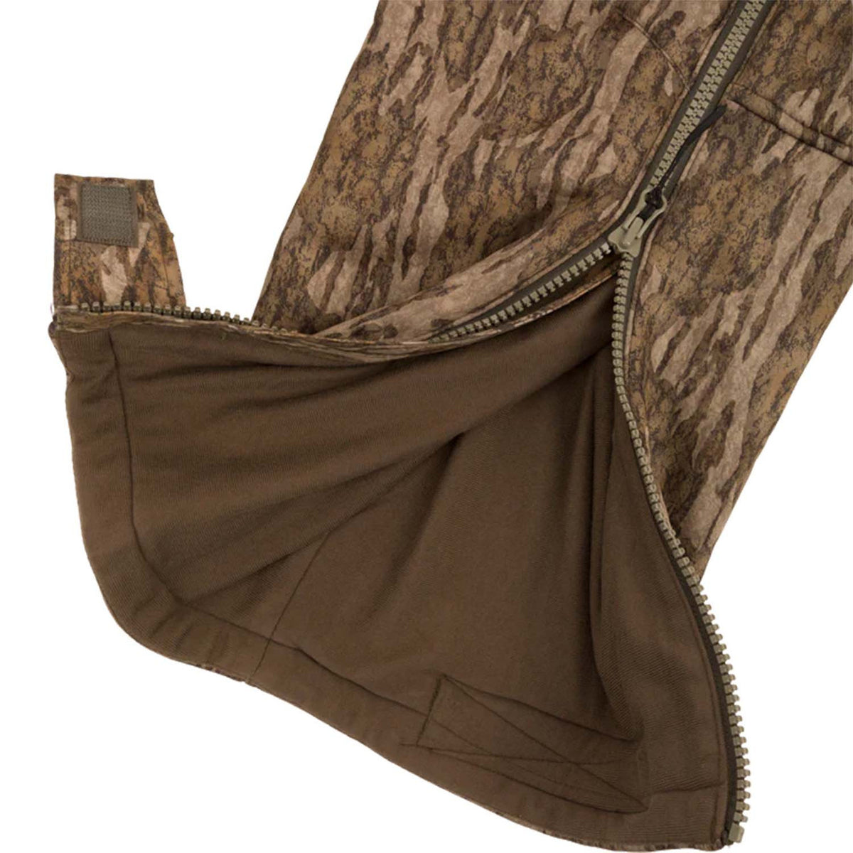 Drake Midweight Nova Silencer Bib with Agion Active X2 zipper image