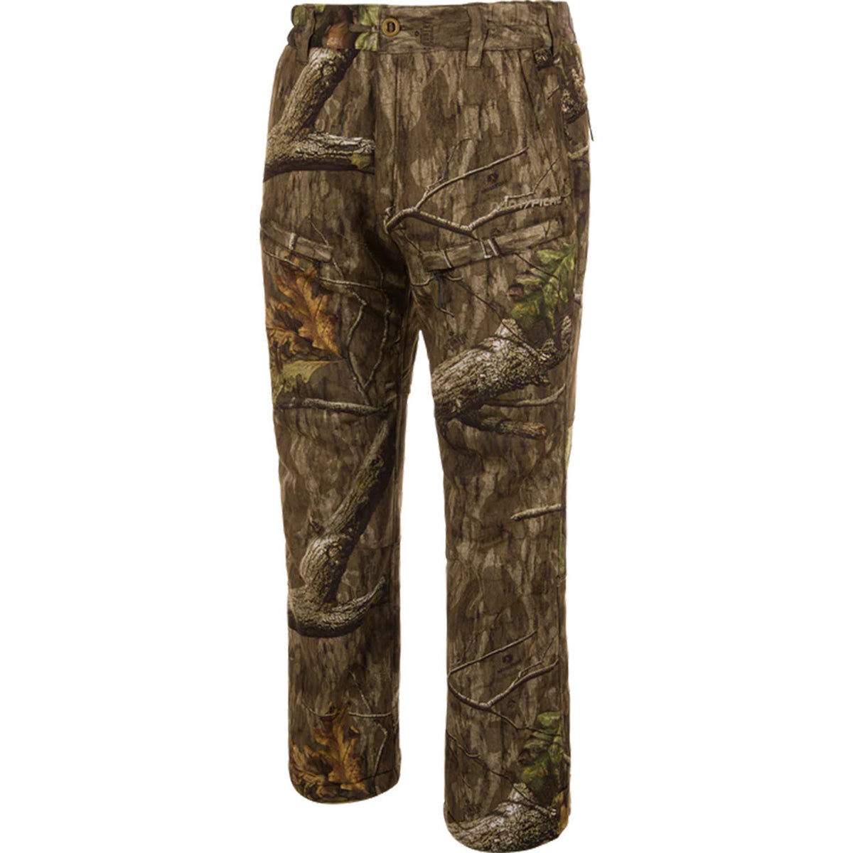 Drake Midweight Nova Silencer Pant with Scent Control image in Mossy Oak Country Roots