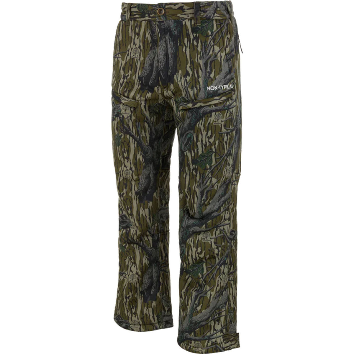 Drake Midweight Nova Silencer Pant with Scent Control image in Mossy Oak Original Treestand