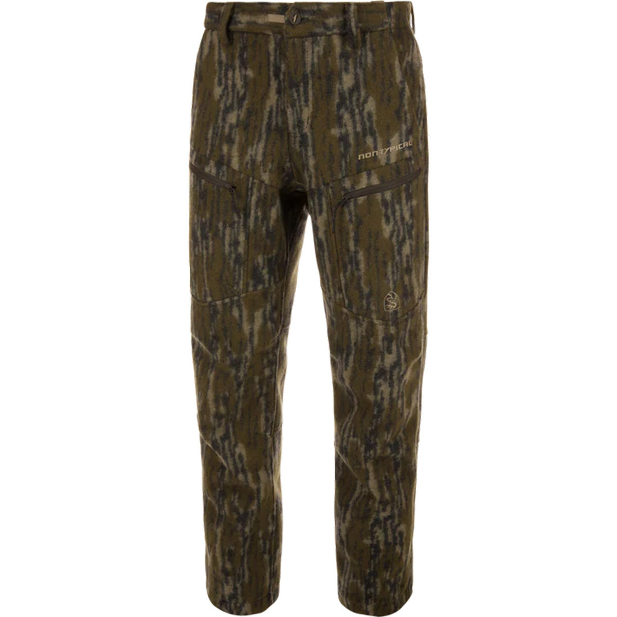 Drake Midweight Hydrowool Softshell Pant with Scent Control image in Mossy Oak Original Bottomland
