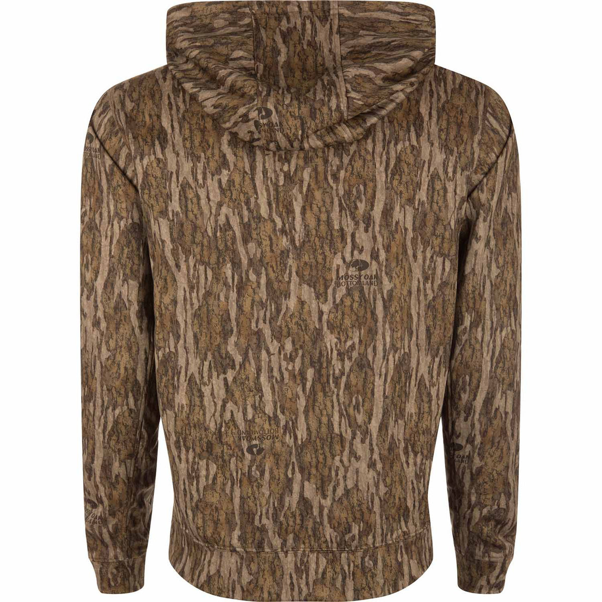 Drake Waterfowl Non Typical Performance Hoodie with Agion Active X2 Back Image.