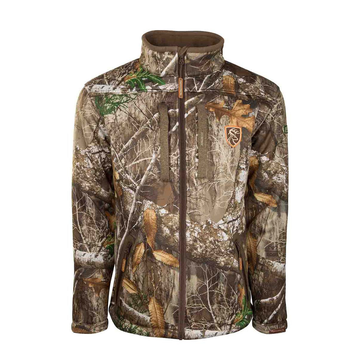 Drake Youth Silencer Full-Zip Jacket with Agion Active XL - Realtree Edge