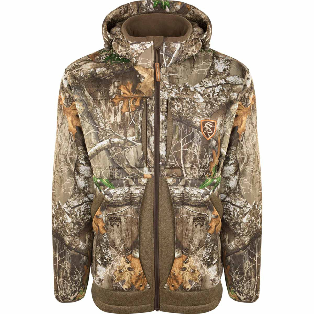 Drake Women's Heavyweight Stand Hunter's Silencer Jacket - Realtree Edge