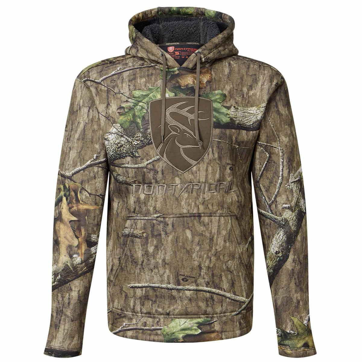 Drake Non-Typical Silencer Hoodie with Scent Control Image in Mossy Oak Country Roots