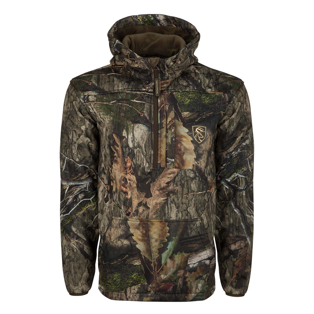 Drake Endurance 1/4 Zip with Kangaroo Pouch - Mossy Oak DNA