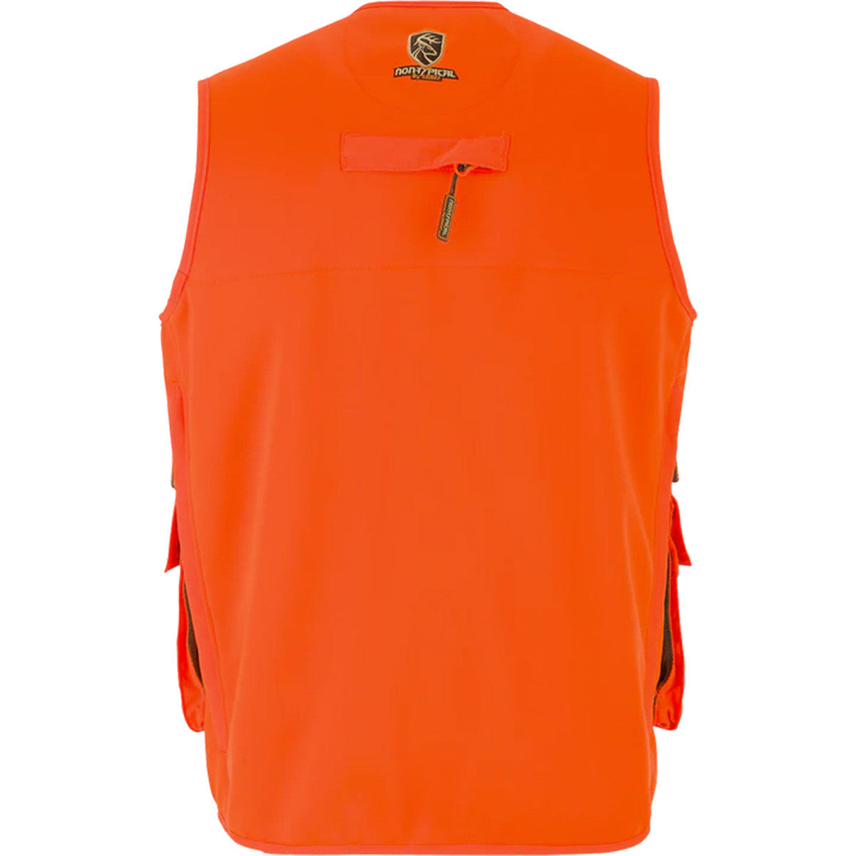 Drake Blaze Orange Vest Back Image