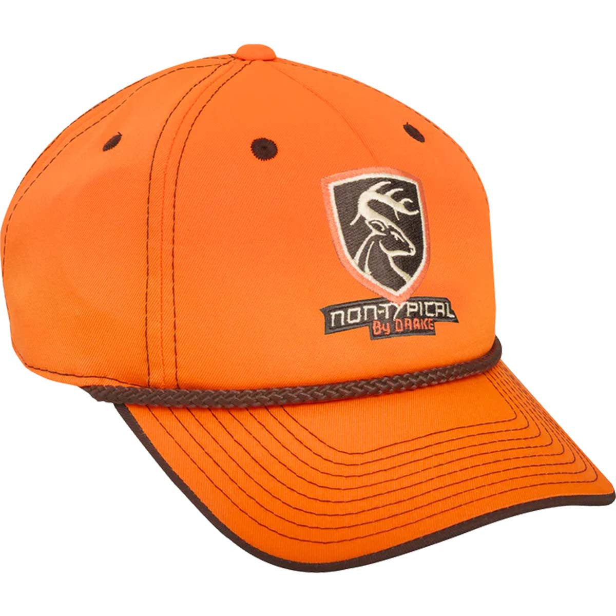 Drake Non-Typical 5-Panel Cap Image in Blaze Orange