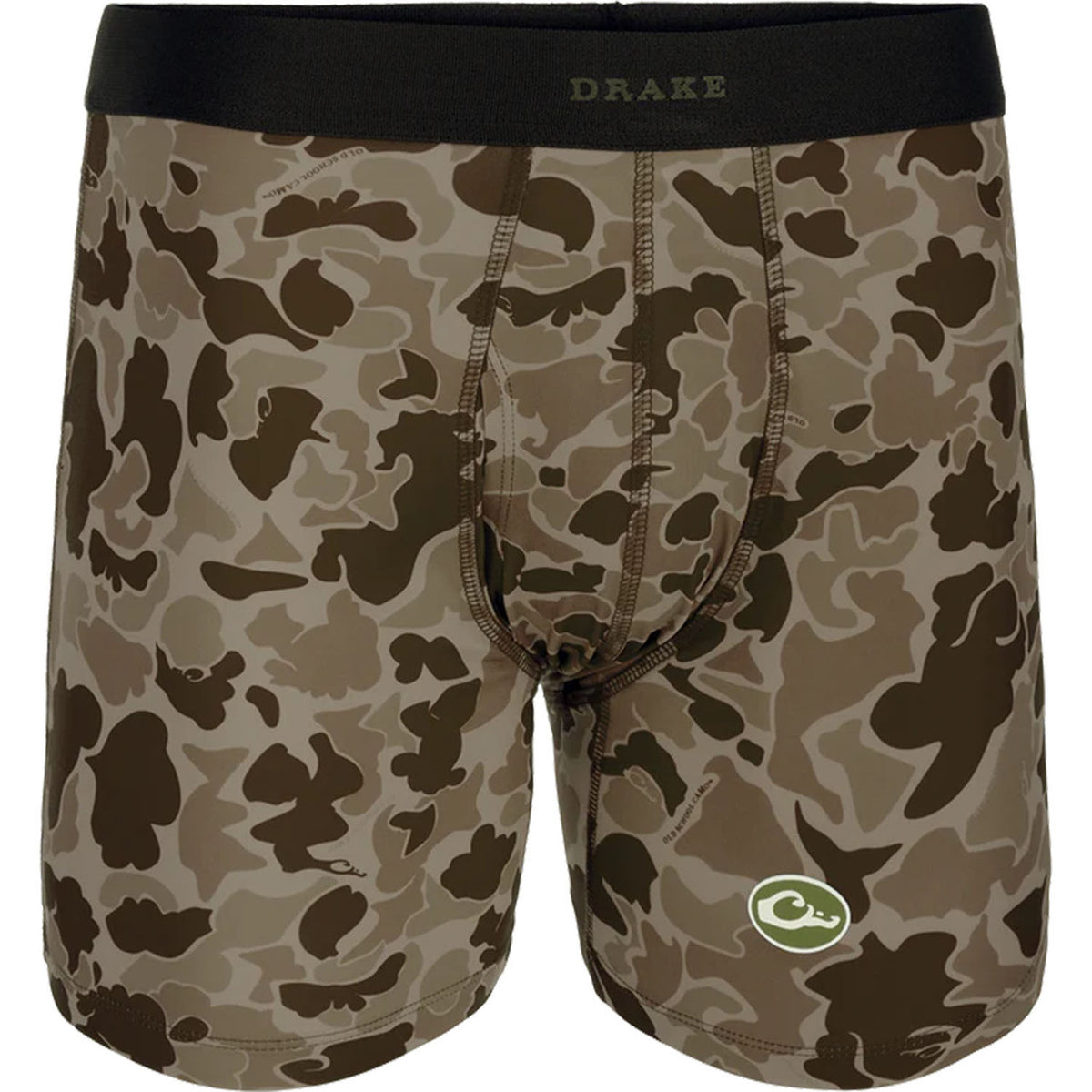 Drake Commando Boxer Brief image in Old School Timber image