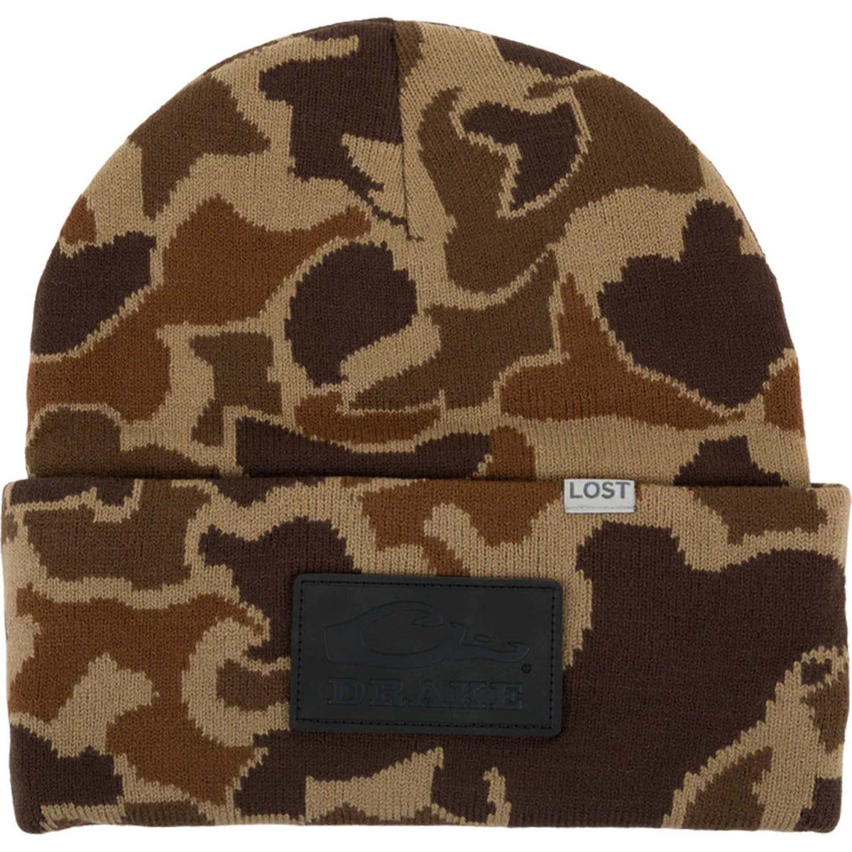 Image of the Drake Lost Hat Work Beanie in Old School Sport