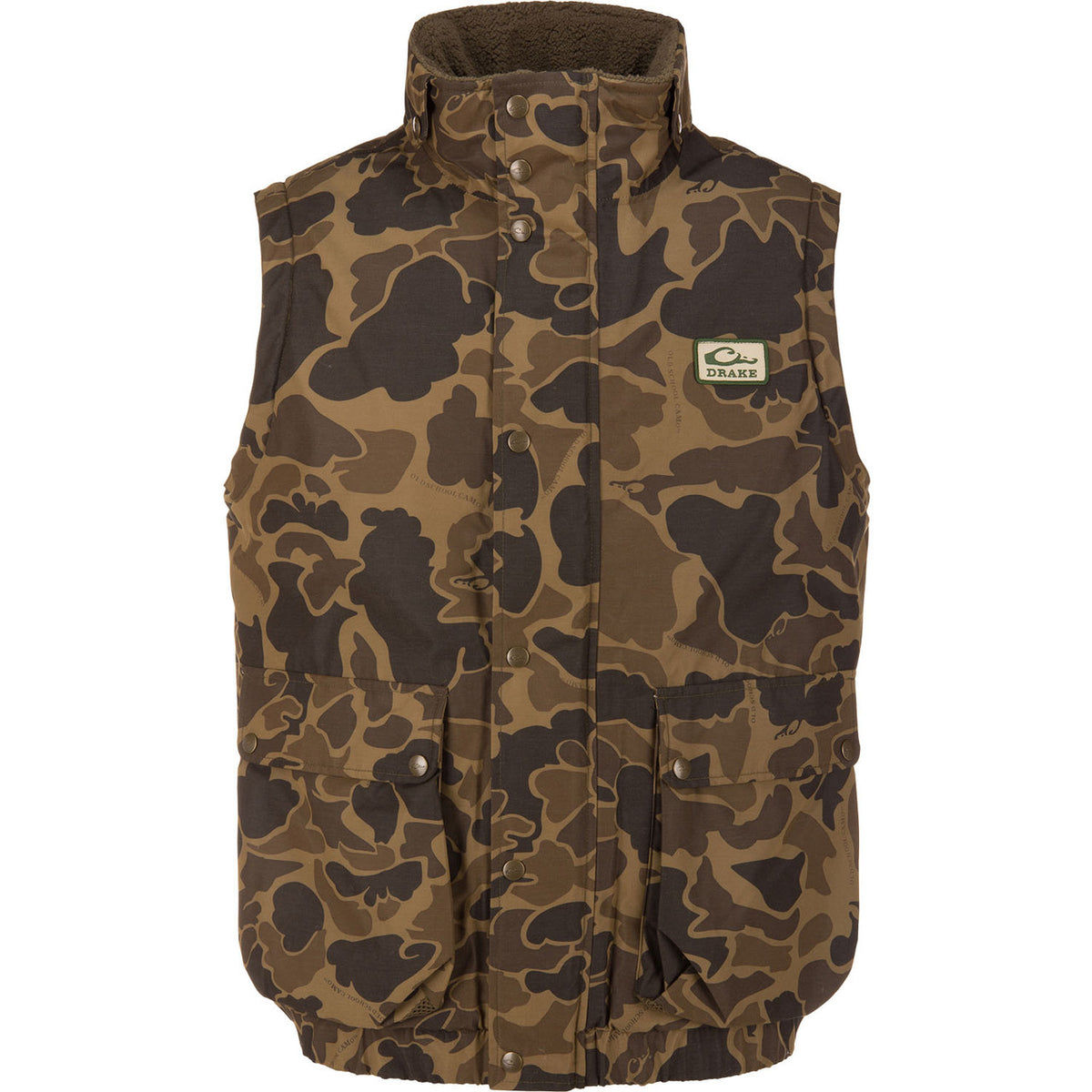 Image of the Drake Throwback 80 Sport Vest in Old School