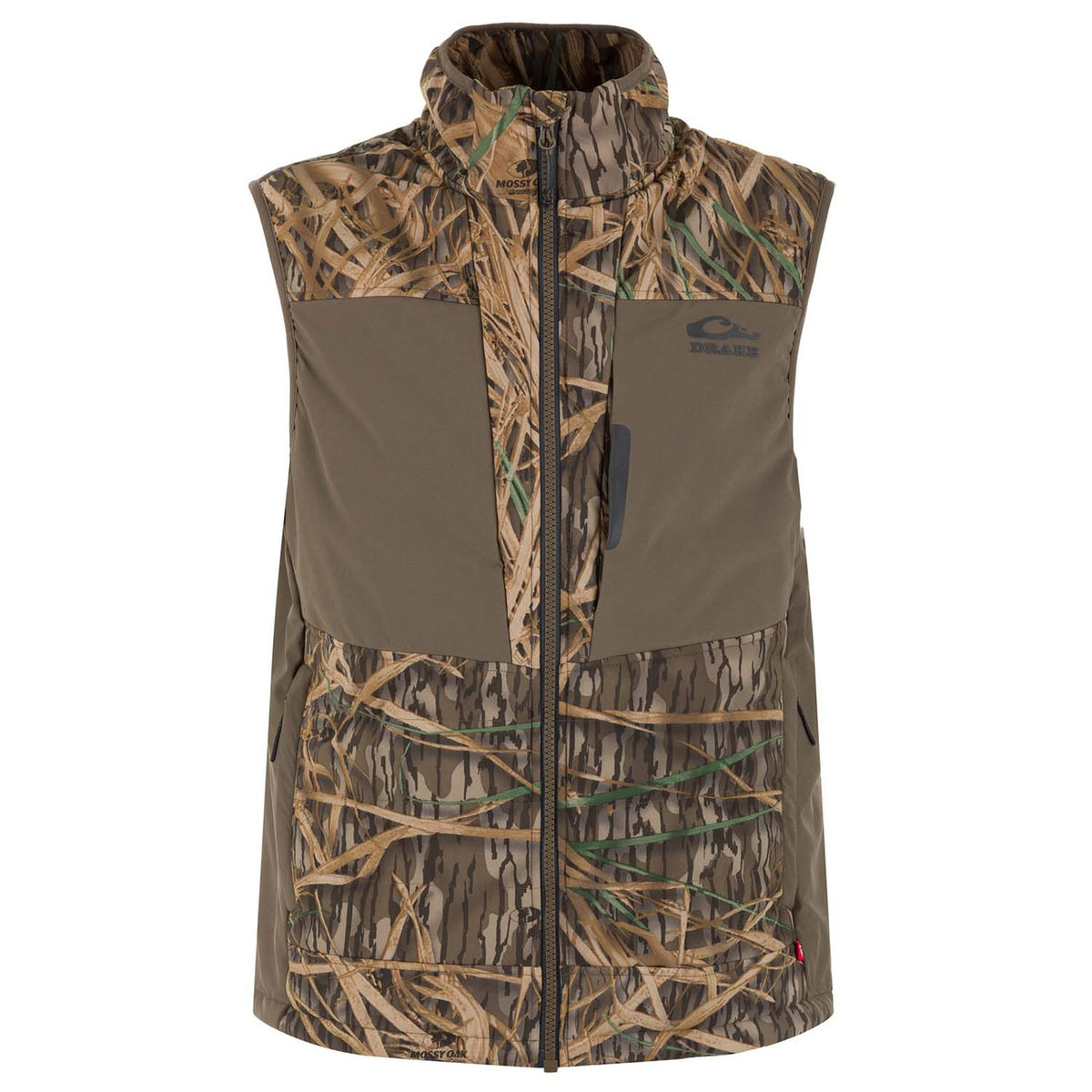 Image of the Drake Waterfowl LST BMF Vest with Primaloft Image in Mossy Oak Original Shadow Grass