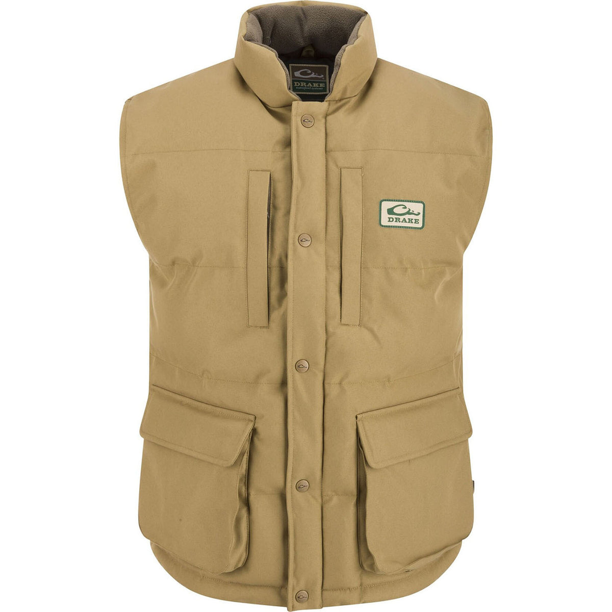 Drake Throwback80 Featherless Puffer Vest - Tan image