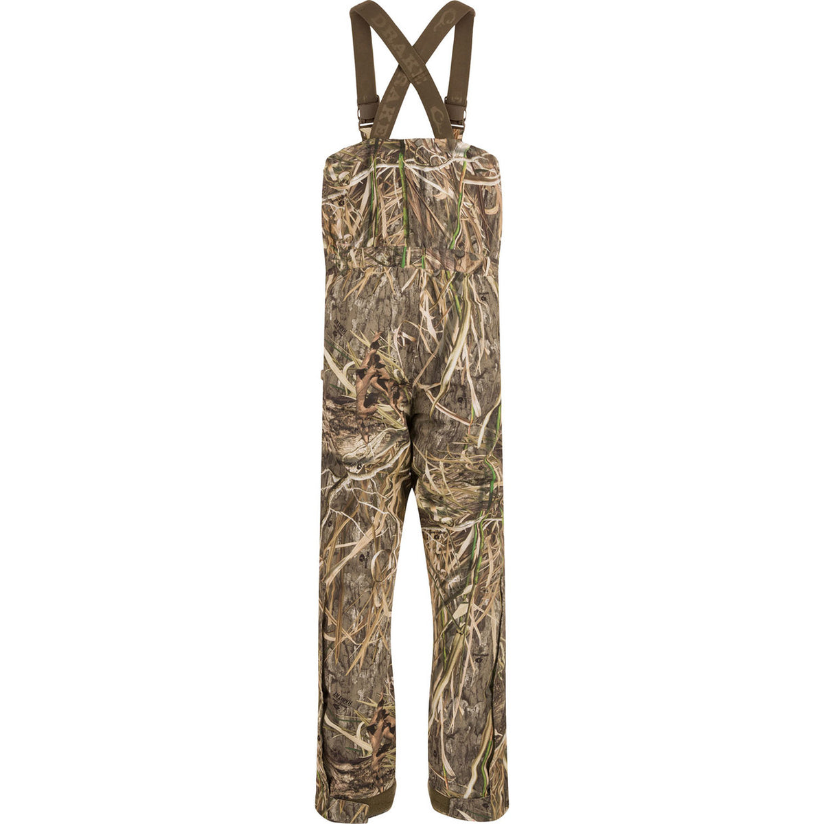 Drake Waterfowl LST Hardline Insulated Bib Back Image.