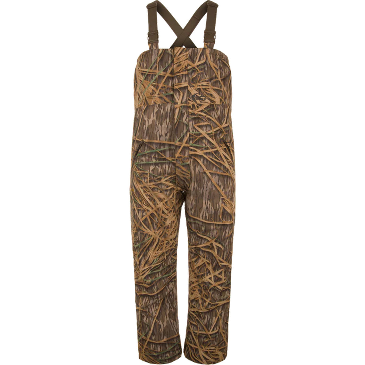 Drake LST Hardline Insulated Bib image in Mossy Oak Original Shadow Grass