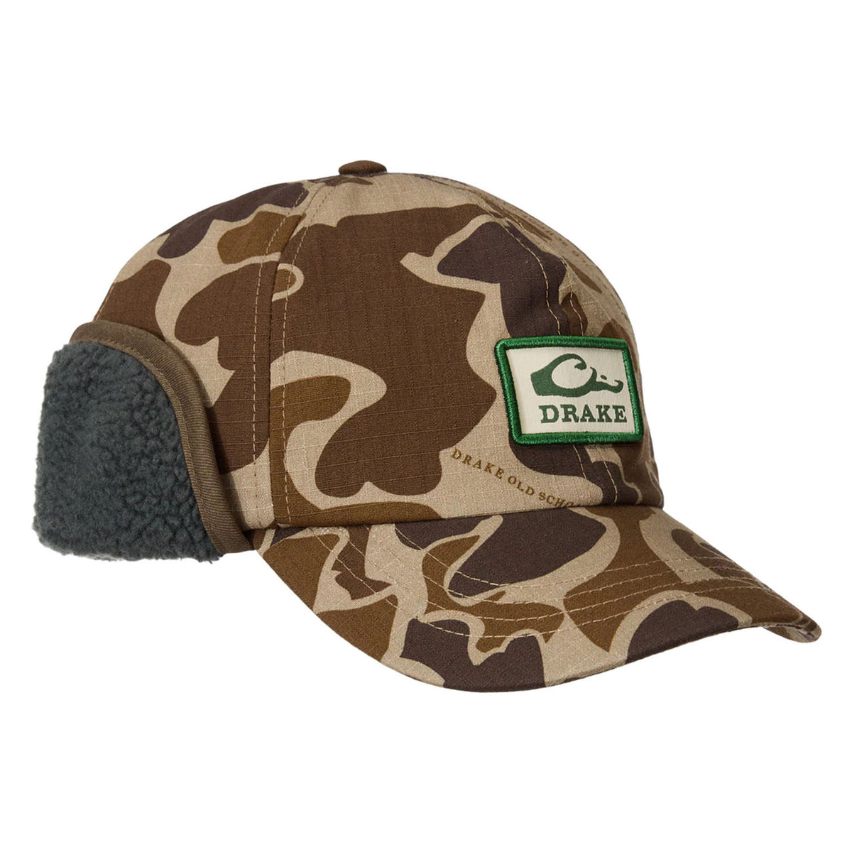 Drake Waterfowl MST Flap Cap Image in Old School